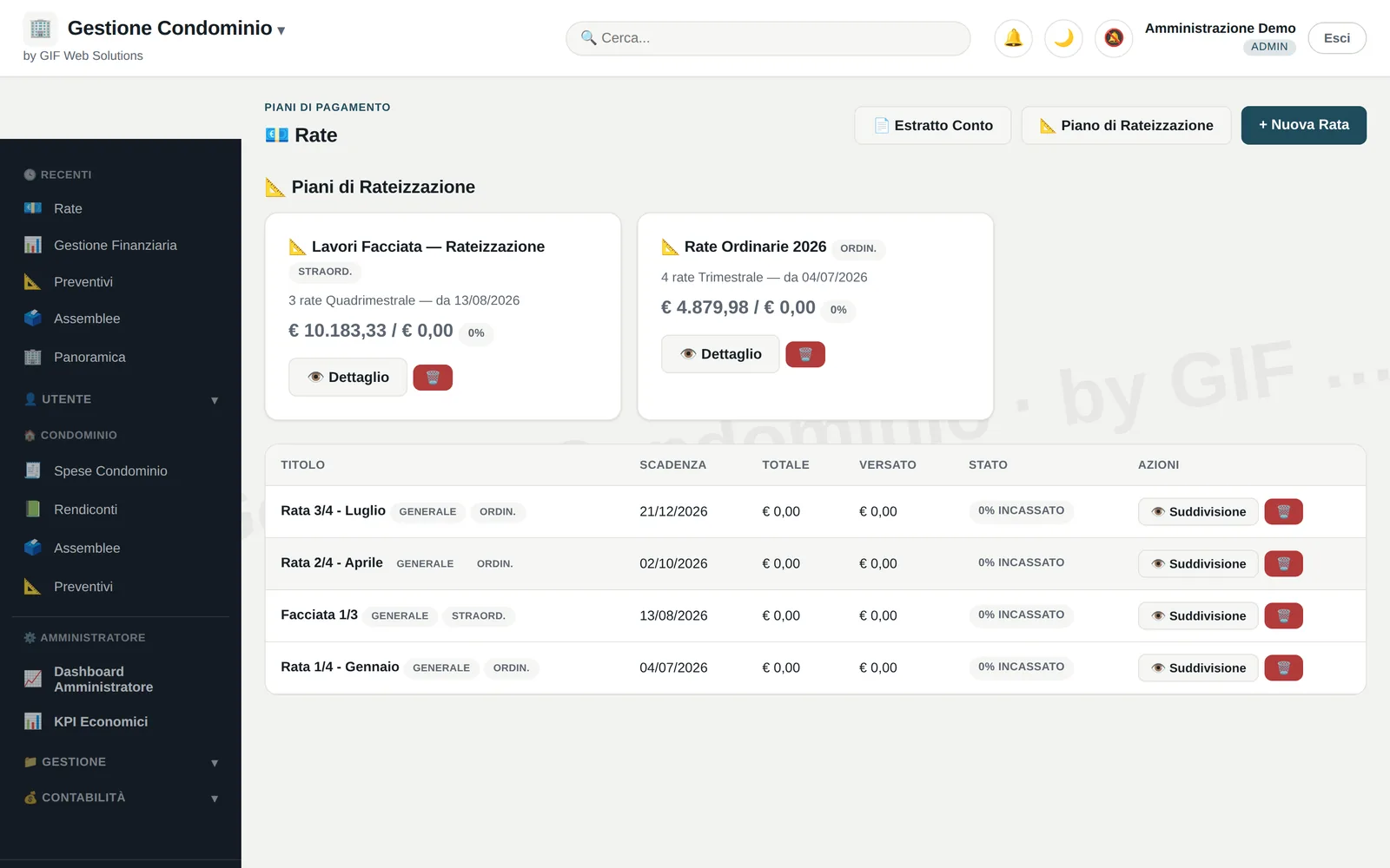 Instalment plans and payments